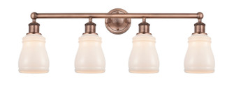 Edison Four Light Bath Vanity in Antique Copper (405|616-4W-AC-G391)