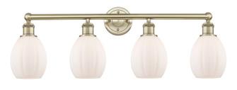 Edison Four Light Bath Vanity in Antique Brass (405|616-4W-AB-G81)