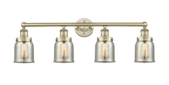 Edison Four Light Bath Vanity in Antique Brass (405|616-4W-AB-G58)