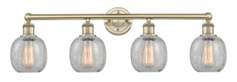 Edison Four Light Bath Vanity in Antique Brass (405|616-4W-AB-G105)