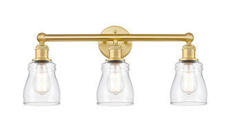 Edison Three Light Bath Vanity in Satin Gold (405|616-3W-SG-G392)
