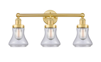 Edison Three Light Bath Vanity in Satin Gold (405|616-3W-SG-G192)