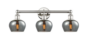 Edison Three Light Bath Vanity in Polished Nickel (405|616-3W-PN-G93)