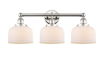 Edison Three Light Bath Vanity in Polished Nickel (405|616-3W-PN-G71)