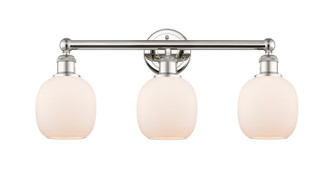 Edison Three Light Bath Vanity in Polished Nickel (405|616-3W-PN-G101)