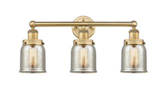 Edison Three Light Bath Vanity in Brushed Brass (405|616-3W-BB-G58)