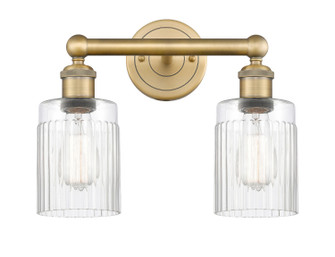 Edison Two Light Bath Vanity in Brushed Brass (405|616-2W-BB-G342)