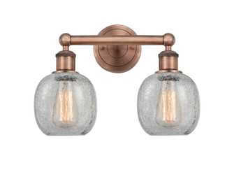 Edison Two Light Bath Vanity in Antique Copper (405|616-2W-AC-G105)