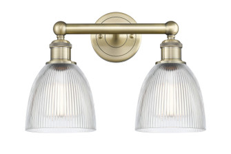 Edison Two Light Bath Vanity in Antique Brass (405|616-2W-AB-G382)