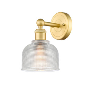 Edison One Light Wall Sconce in Satin Gold (405|616-1W-SG-G412)