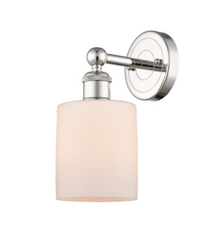 Edison One Light Wall Sconce in Polished Nickel (405|616-1W-PN-G111)