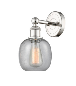 Edison One Light Wall Sconce in Polished Nickel (405|616-1W-PN-G104)