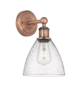 Edison One Light Wall Sconce in Antique Copper (405|616-1W-AC-GBD-754)