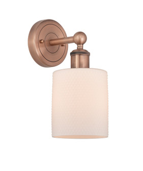 Edison One Light Wall Sconce in Antique Copper (405|616-1W-AC-G111)