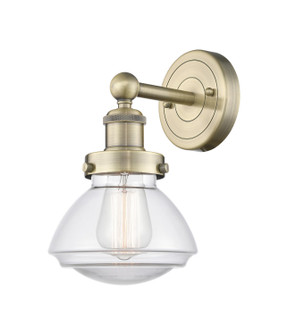 Edison One Light Wall Sconce in Antique Brass (405|616-1W-AB-G322)