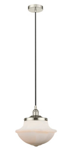 Downtown Urban One Light Pendant in Polished Nickel (405|616-1PH-PN-G541)