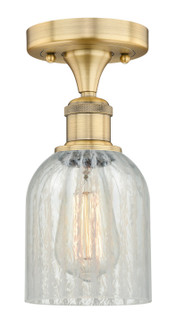 Edison One Light Flush Mount in Brushed Brass (405|616-1F-BB-G2511)
