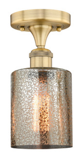 Edison One Light Semi-Flush Mount in Brushed Brass (405|616-1F-BB-G116)