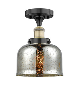 Edison One Light Semi-Flush Mount in Black Antique Brass (405|616-1F-BAB-G78)