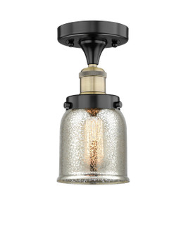 Edison One Light Semi-Flush Mount in Black Antique Brass (405|616-1F-BAB-G58)
