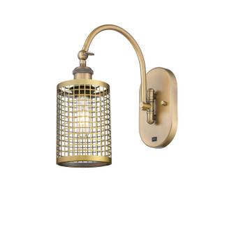 Downtown Urban LED Wall Sconce in Brushed Brass (405|518-1W-BB-M18-BB)