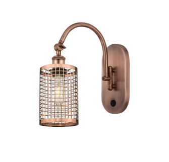 Downtown Urban LED Wall Sconce in Antique Copper (405|518-1W-AC-M18-AC)