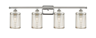 Downtown Urban LED Bath Vanity in Polished Nickel (405|516-4W-PN-M18-PN)