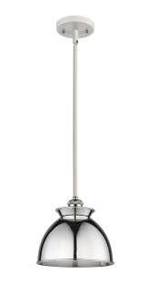 Ballston One Light Pendant in White Polished Chrome (405|516-1S-WPC-M14-PC)