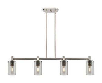 Downtown Urban LED Island Pendant in Satin Nickel (405|434-4I-SN-G434-7SM)