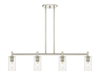 Downtown Urban LED Island Pendant in Polished Nickel (405|434-4I-PN-G434-7CL)
