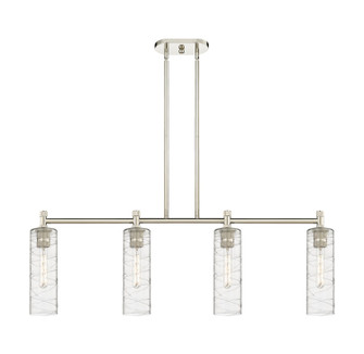 Downtown Urban LED Island Pendant in Polished Nickel (405|434-4I-PN-G434-12DE)