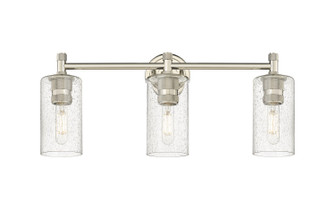 Downtown Urban LED Bath Vanity in Polished Nickel (405|434-3W-PN-G434-7SDY)