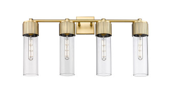 Downtown Urban LED Bath Vanity in Brushed Brass (405|428-4W-BB-G428-12CL)