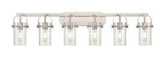 Downtown Urban LED Bath Vanity in Satin Nickel (405|423-6W-SN-G423-7SDY)