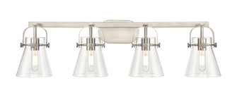 Downtown Urban LED Bath Vanity in Satin Nickel (405|423-4W-SN-G411-6CL)