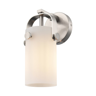Pilaster LED Wall Sconce in Brushed Satin Nickel (405|423-1W-SN-G423-7WH)