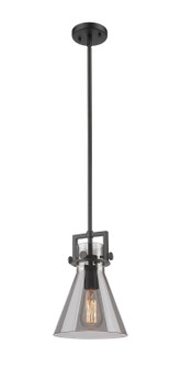 Downtown Urban One Light Pendant in Matte Black (405|411-1SS-BK-G411-8SM)