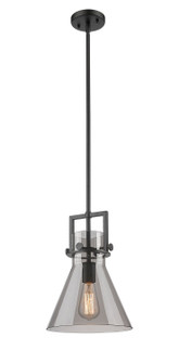 Newton One Light Mini Pendant in Matte Black (405|411-1SM-BK-G411-10SM)