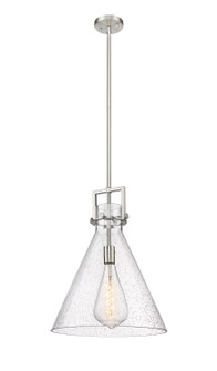 Newton One Light Pendant in Brushed Satin Nickel (405|411-1SL-SN-G411-16SDY)