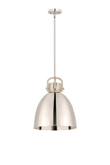 Downtown Urban One Light Pendant in Polished Nickel (405|410-1SL-PN-M412-14PN)
