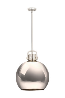 Downtown Urban One Light Pendant in Polished Nickel (405|410-1SL-PN-M410-16PN)