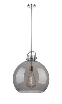 Downtown Urban One Light Pendant in Polished Nickel (405|410-1SL-PN-G410-18SM)