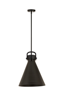 Downtown Urban One Light Pendant in Matte Black (405|410-1SL-BK-M411-16BK) Downtown Urban One Light Pendant in Matte Black (405|410-1SL-BK-M411-16BK)