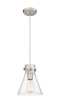 Downtown Urban One Light Pendant in Brushed Satin Nickel (405|410-1PS-SN-G411-8SDY)