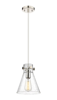 Downtown Urban One Light Pendant in Polished Nickel (405|410-1PS-PN-G411-8SDY)