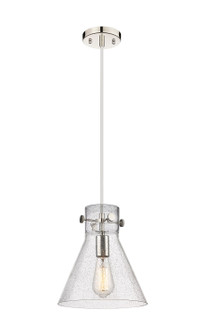 Downtown Urban One Light Pendant in Polished Nickel (405|410-1PM-PN-G411-10SDY)