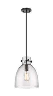 Downtown Urban One Light Pendant in Matte Black (405|410-1PM-BK-G412-10SDY)