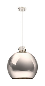 Downtown Urban One Light Pendant in Polished Nickel (405|410-1PL-PN-M410-18PN)