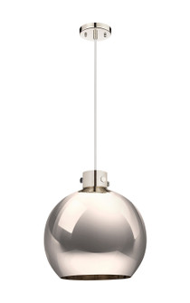 Downtown Urban One Light Pendant in Polished Nickel (405|410-1PL-PN-M410-16PN)