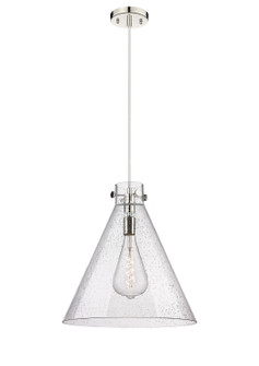 Downtown Urban One Light Pendant in Polished Nickel (405|410-1PL-PN-G411-18SDY)